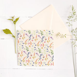 Carte "motif tapisserie"